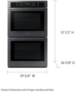 SAMSUNG 30" Smart Double Wall Oven