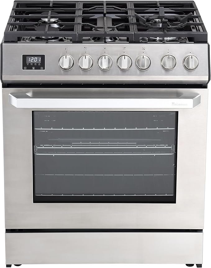 30" Gas Range with 5 Sealed Burners