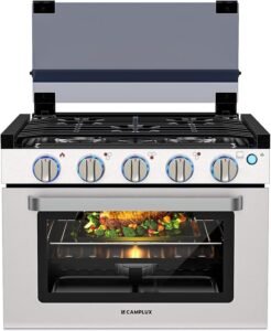 Gas Range Oven with 3 Burners