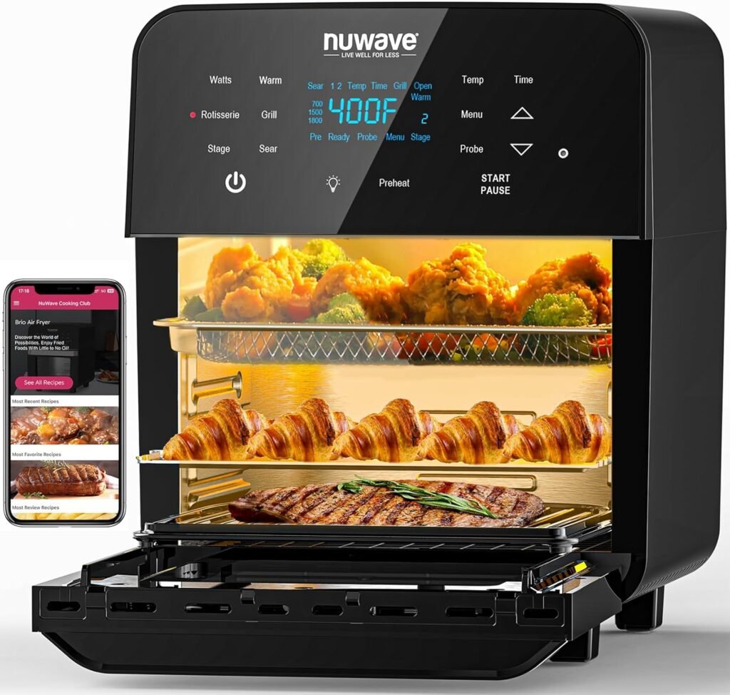 Nuwave Brio 15.5Qt Air Fryer