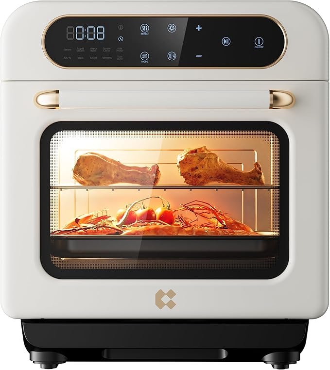 CIARRA 8-in-1 Air Fryer Steam Oven